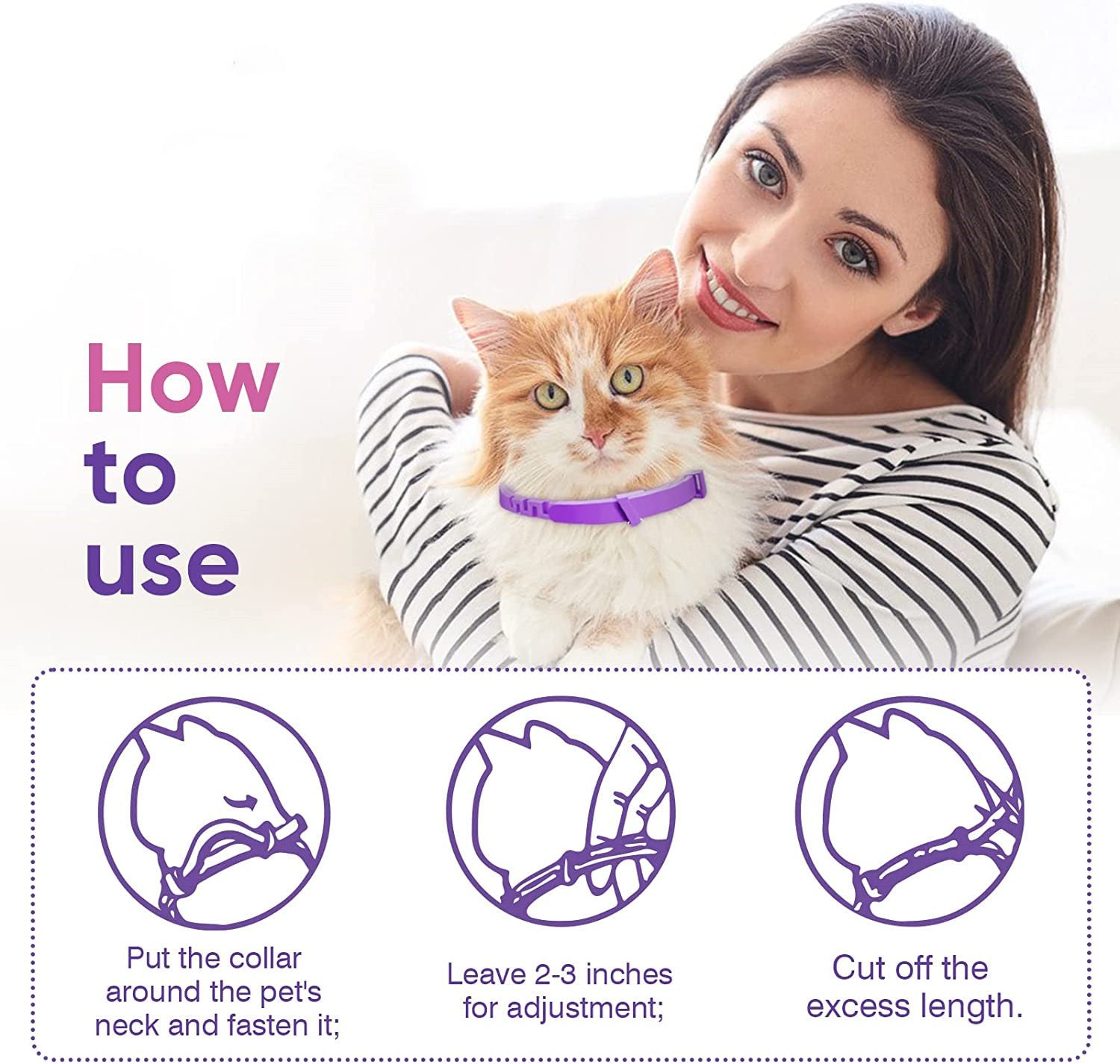 Pet Soothing Calming Collar Cat - Pet Parade Point